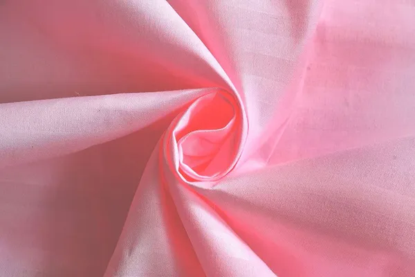 220TC_Elastic_Fitted_100%_Cotton_Feel_Stripes_King_Size_Single_Bed_Bedsheet_with_1_Pillow_Cover_(36"x78"_Upto_6"_Mattress)_Pink